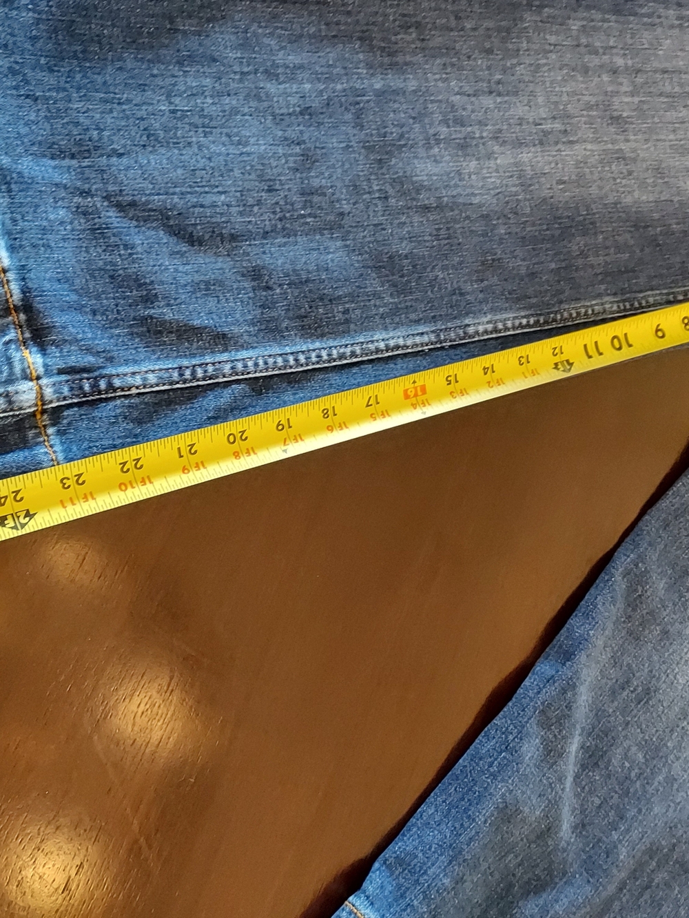 Maeve by Anthropology Medium Wash Colette Wide-leg Crop Jeans. SZ. 24 - Picture 4 of 14